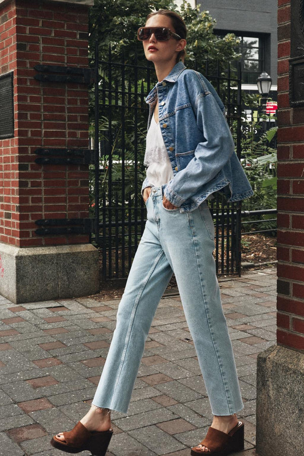STRAIGHT ANKLE YÜKSEK BEL JEAN