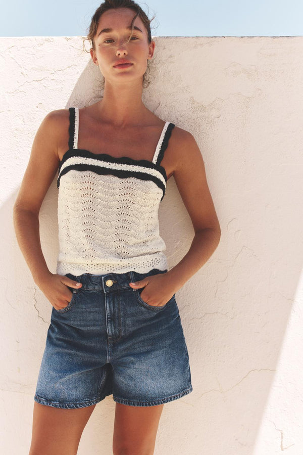 MOM-FIT HIGH-WAIST ŞORT