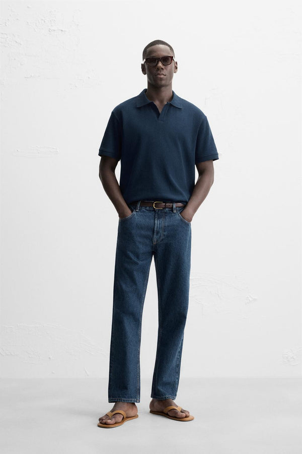 DİK DOKULU POLO T-SHIRT