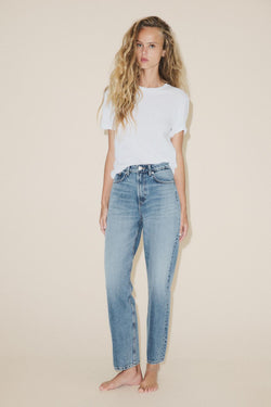 JEANS TRF MOM FİT YÜKSEK BEL