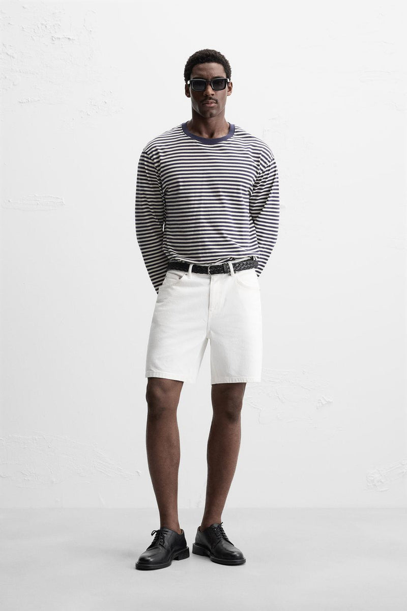 REGULAR FIT DENIM BERMUDA ŞORT