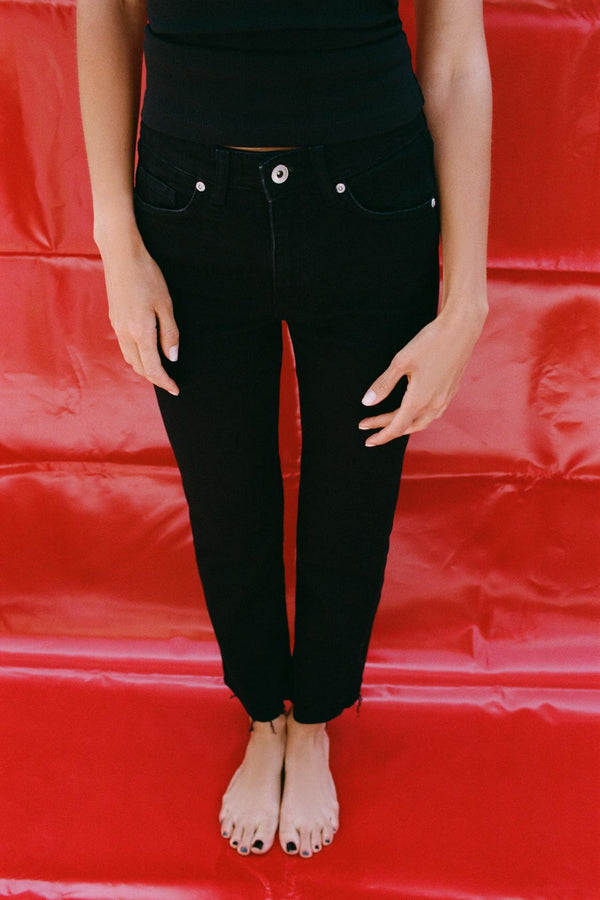 TRF CROPPED FLARE YÜKSEK BEL JEAN