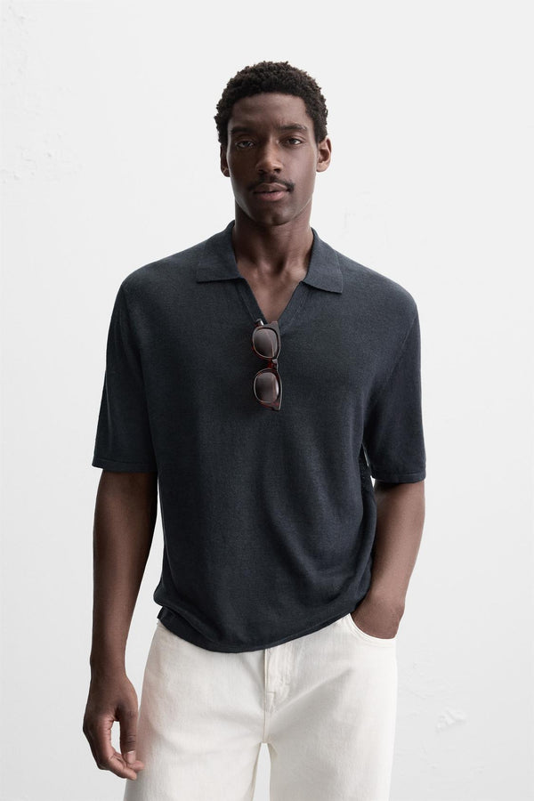 %100 KENEVİR TRİKO POLO T-SHIRT