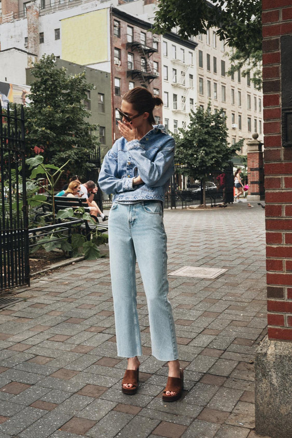 STRAIGHT ANKLE YÜKSEK BEL JEAN