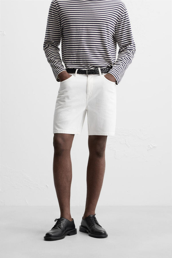 REGULAR FIT DENIM BERMUDA ŞORT
