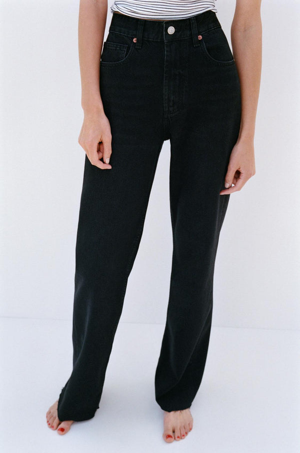 TRF HIGH-RISE WIDE-LEG JEAN