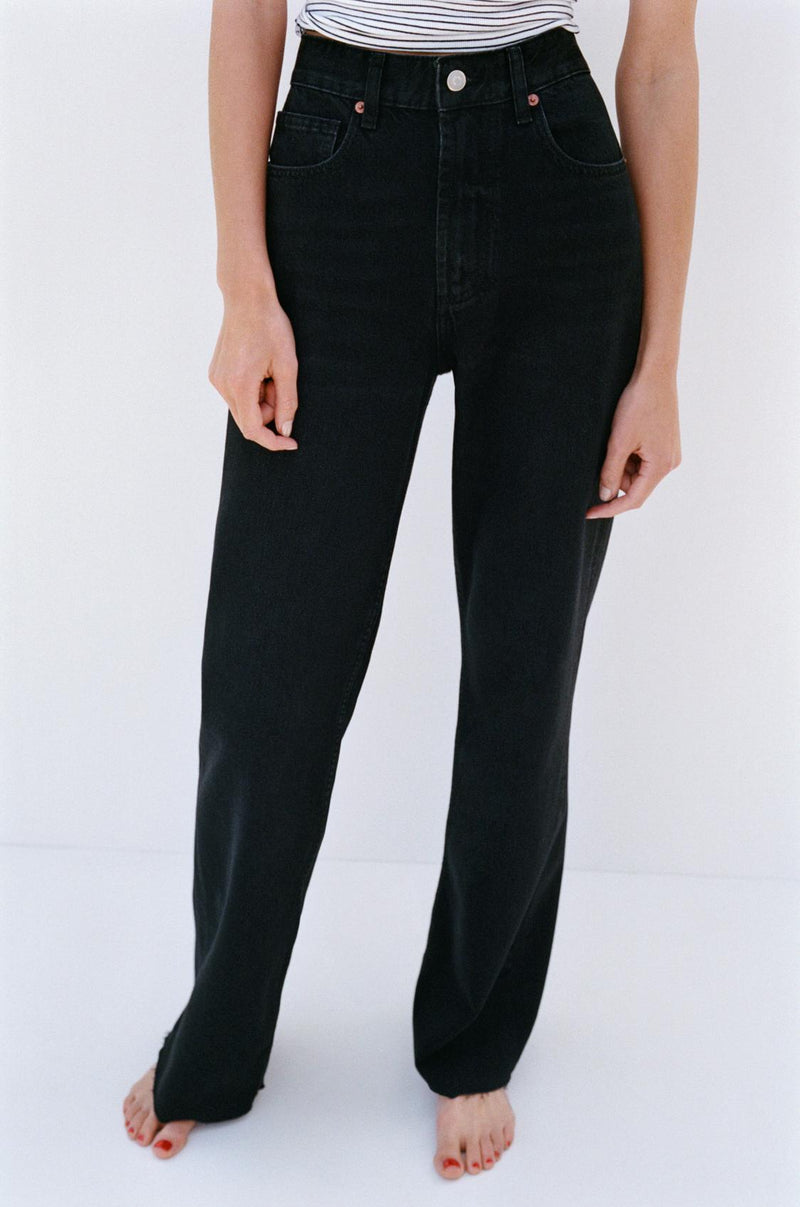 TRF HIGH-RISE WIDE-LEG JEAN