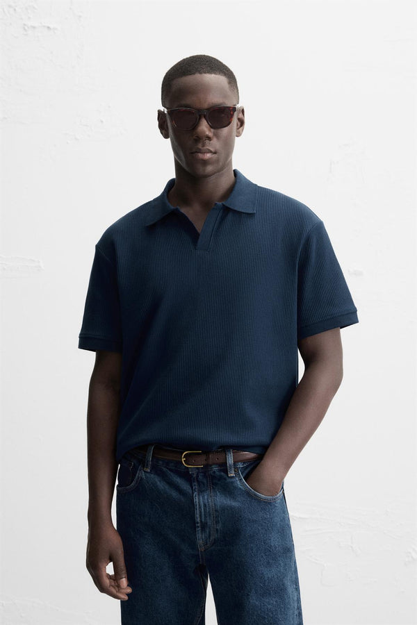 DİK DOKULU POLO T-SHIRT