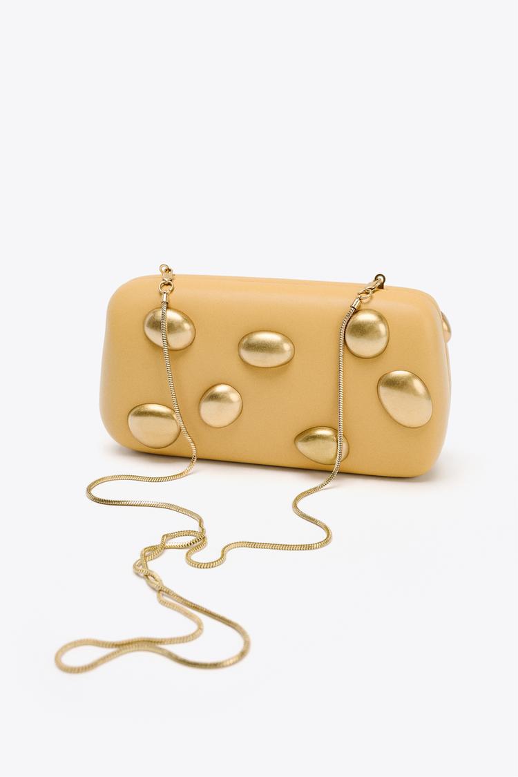 METAL APLİKELİ CLUTCH