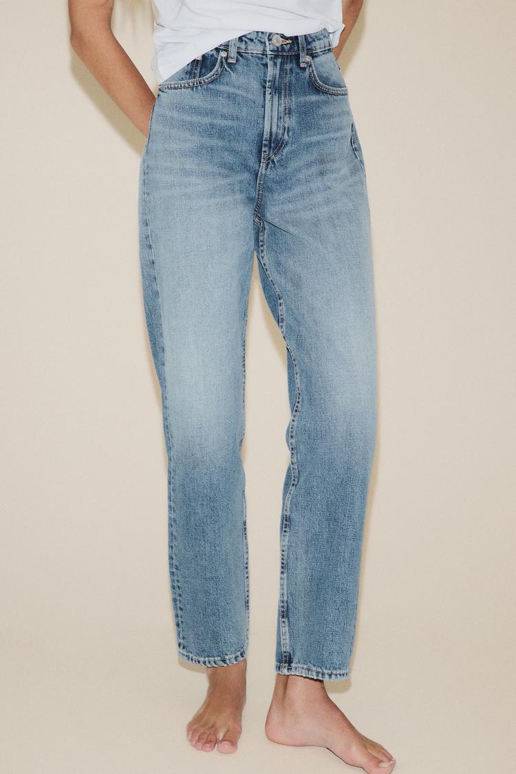 JEANS TRF MOM FİT YÜKSEK BEL