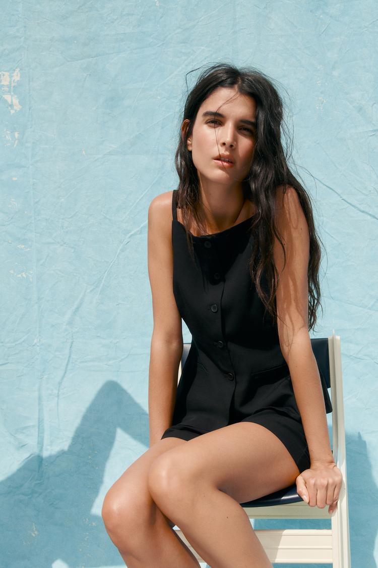 DÜĞMELİ YELEK ÜST