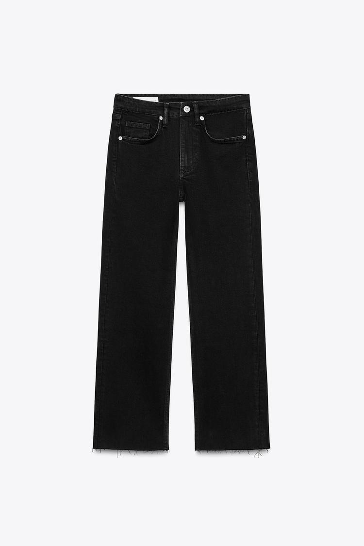 TRF CROPPED FLARE YÜKSEK BEL JEAN