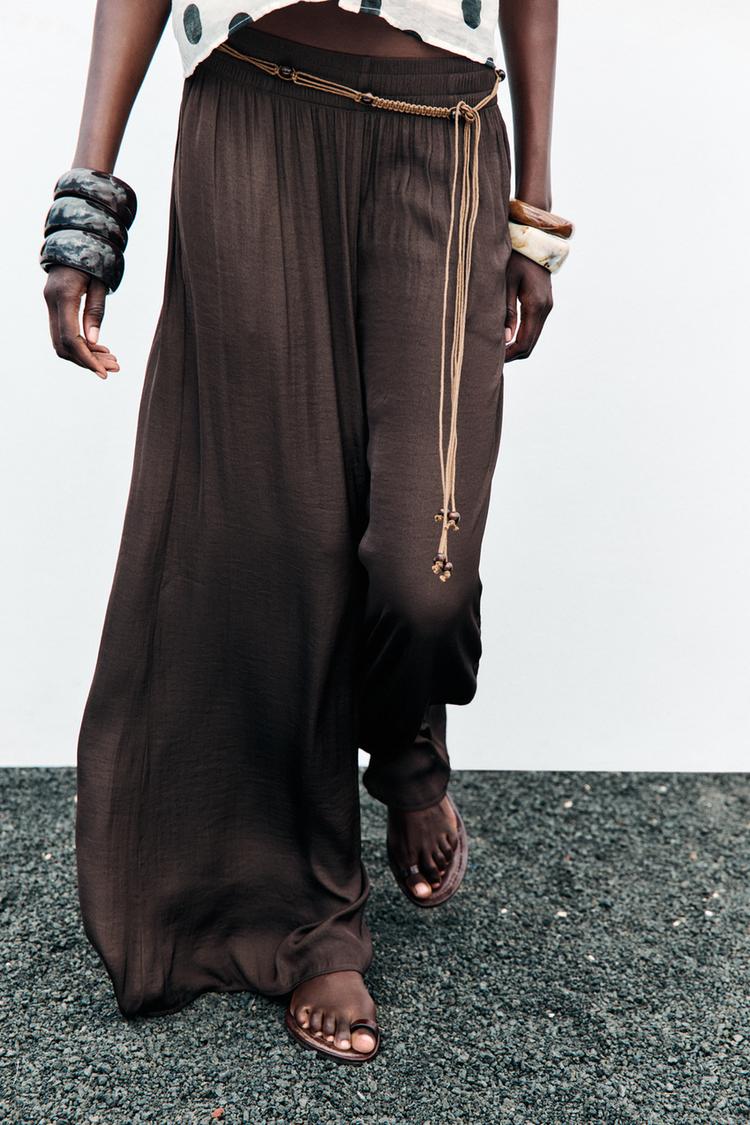 GENİŞ DÖKÜMLÜ PANTOLON
