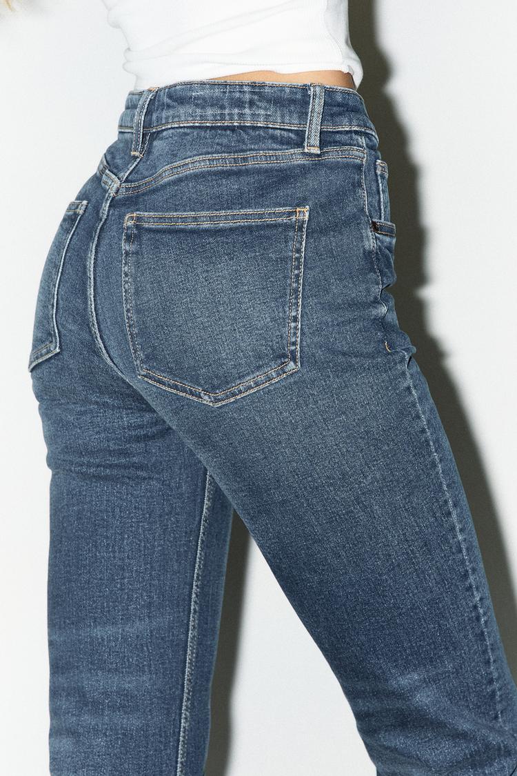 TRF CROPPED FLARE YÜKSEK BEL JEAN