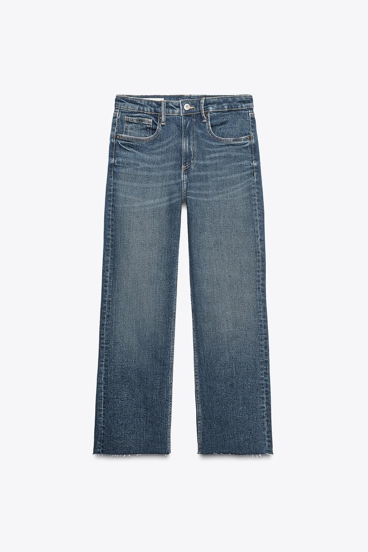 TRF CROPPED FLARE YÜKSEK BEL JEAN