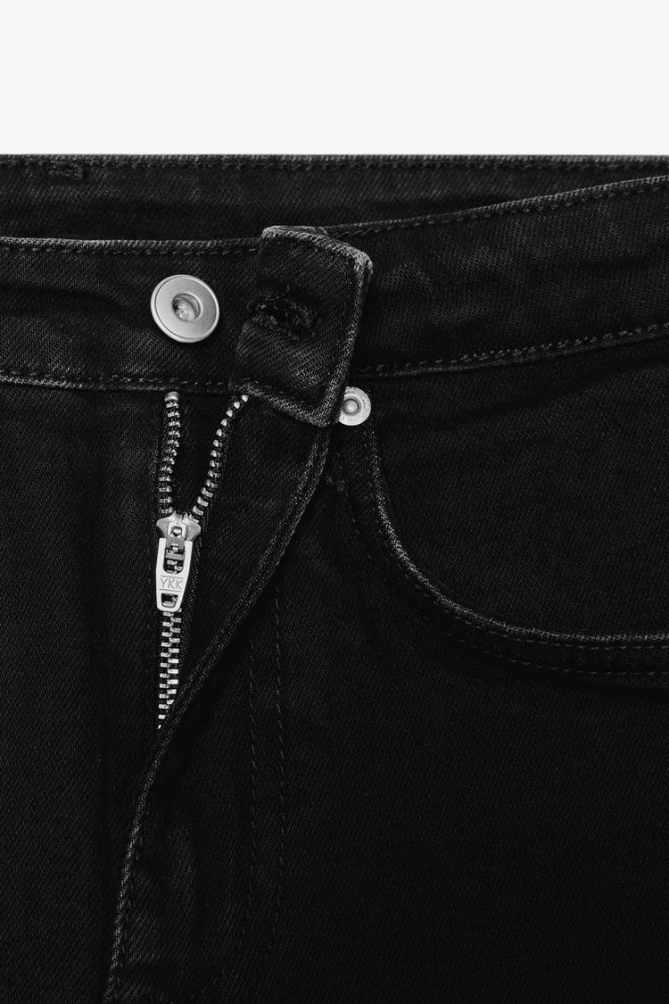 TRF CROPPED FLARE YÜKSEK BEL JEAN