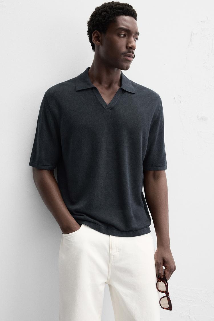 %100 KENEVİR TRİKO POLO T-SHIRT