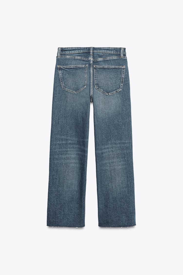 TRF CROPPED FLARE YÜKSEK BEL JEAN