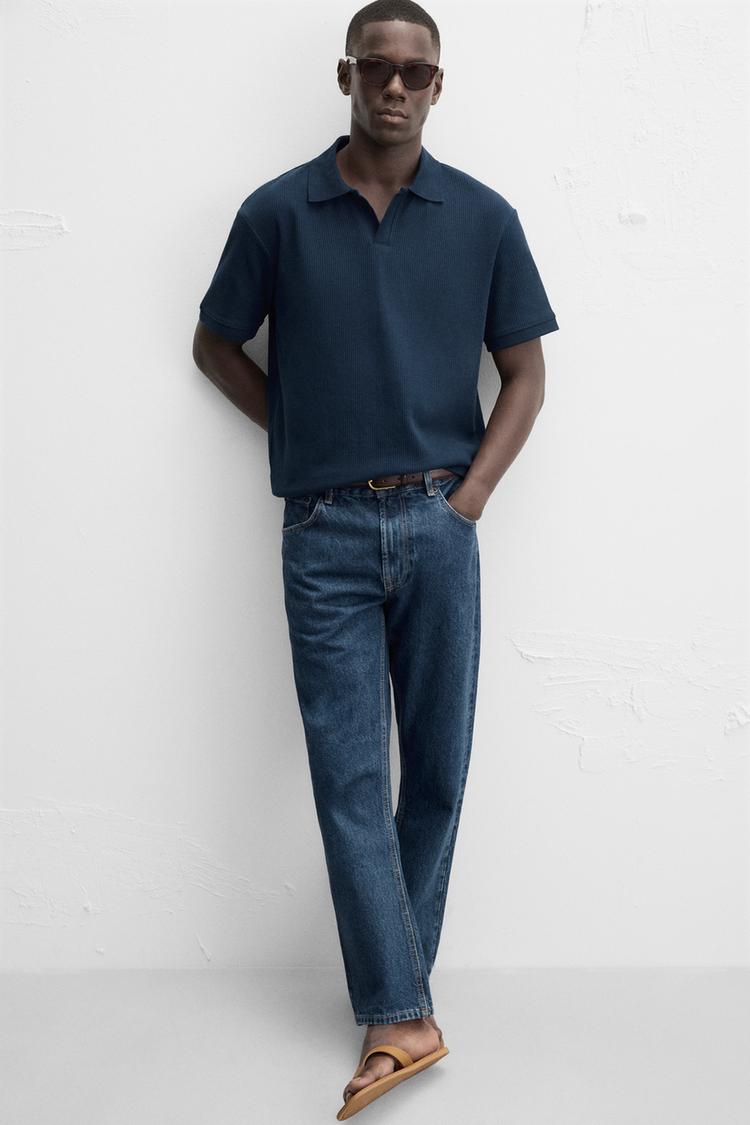 DİK DOKULU POLO T-SHIRT